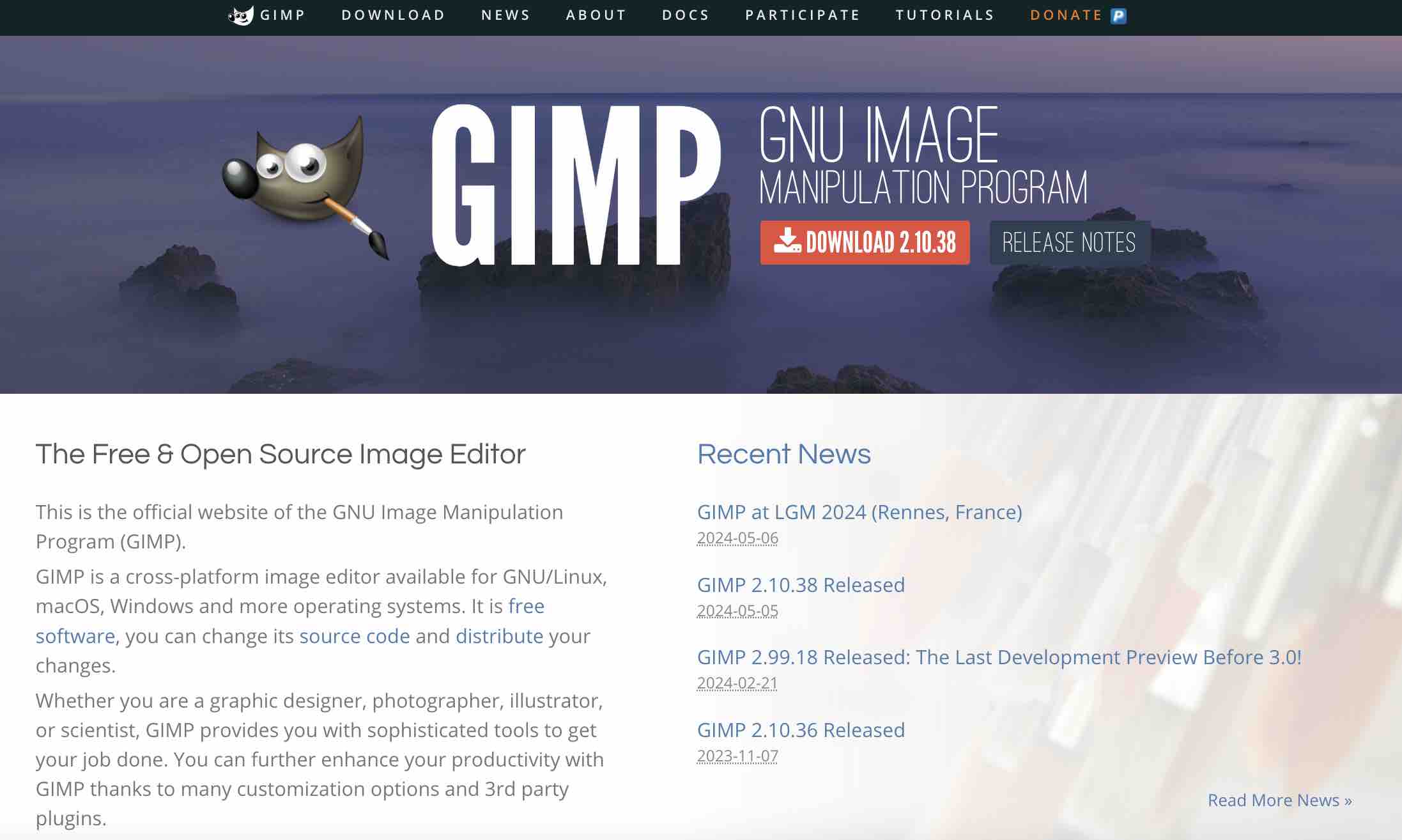 GIMP, software gratis per sostituire Photoshop screenshot